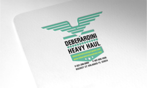 Logo Design by emaxlk for DEBERADINIS HEAVY HAUL | Design: #10995356
