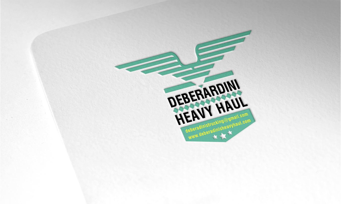 Design de Logo par emaxlk pour DEBERADINIS HEAVY HAUL | Design #10995387