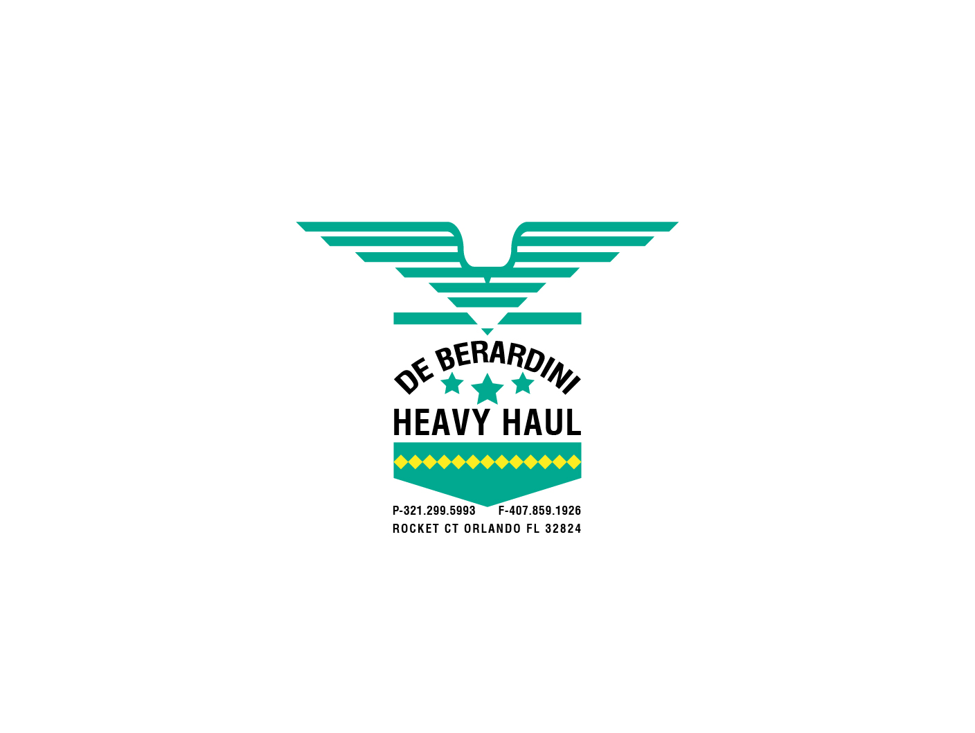 Design de Logo par emaxlk pour DEBERADINIS HEAVY HAUL | Design #11018357