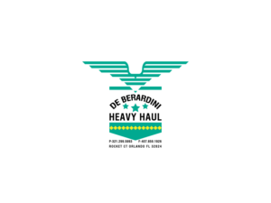 Logo Design by emaxlk for DEBERADINIS HEAVY HAUL | Design: #11018357