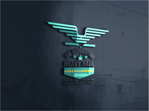 Logo Design by emaxlk for DEBERADINIS HEAVY HAUL | Design: #11018361