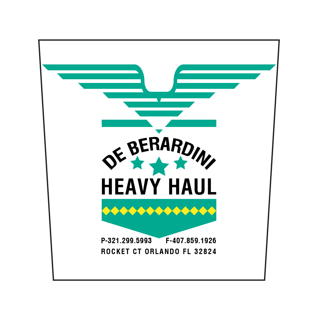 Design de Logo par emaxlk pour DEBERADINIS HEAVY HAUL | Design #11018394