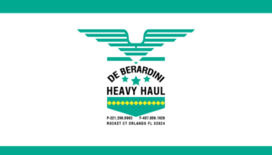 Logo Design by emaxlk for DEBERADINIS HEAVY HAUL | Design: #11018433