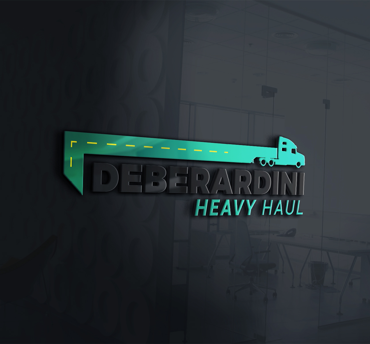 Logo Design by vp.salim for DEBERADINIS HEAVY HAUL | Design #11091412