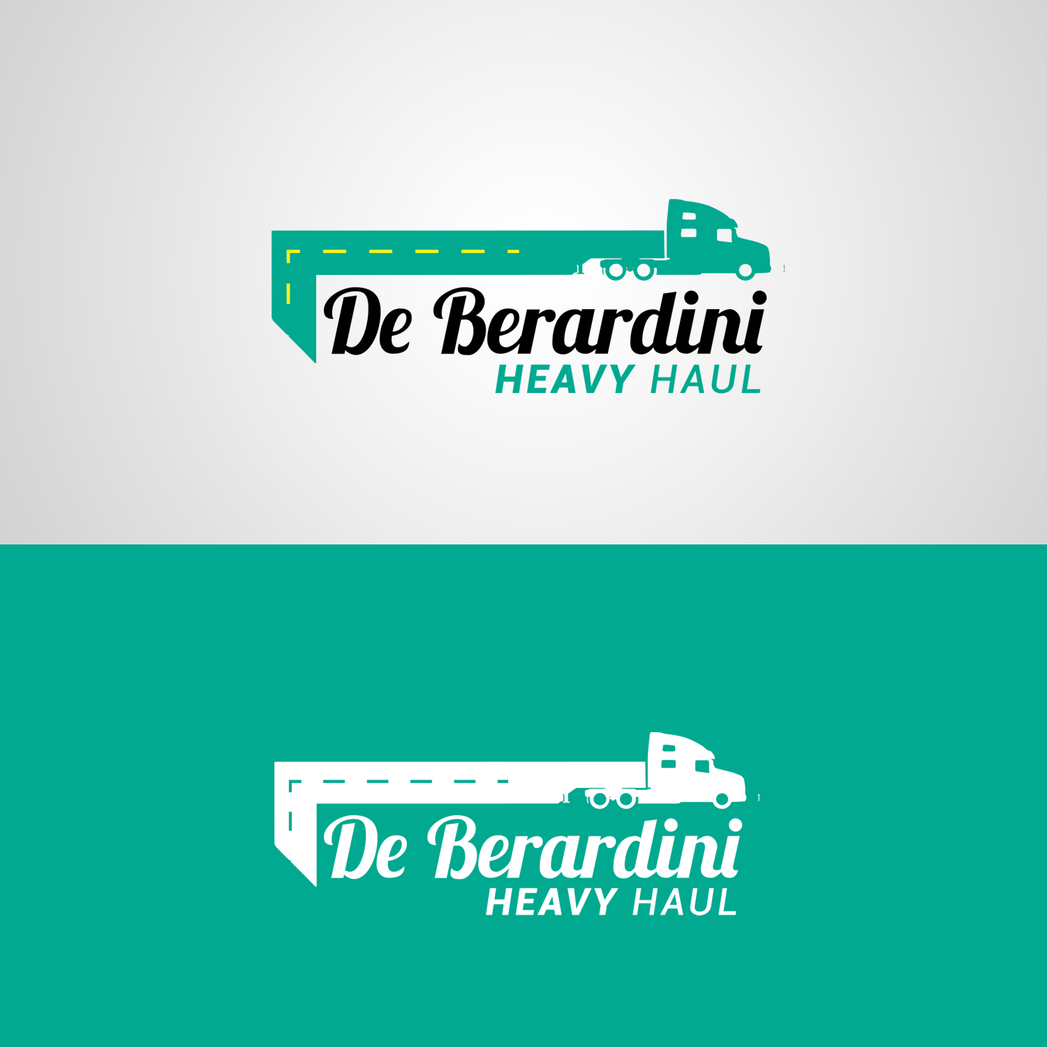 Logo Design by vp.salim for DEBERADINIS HEAVY HAUL | Design #11091440