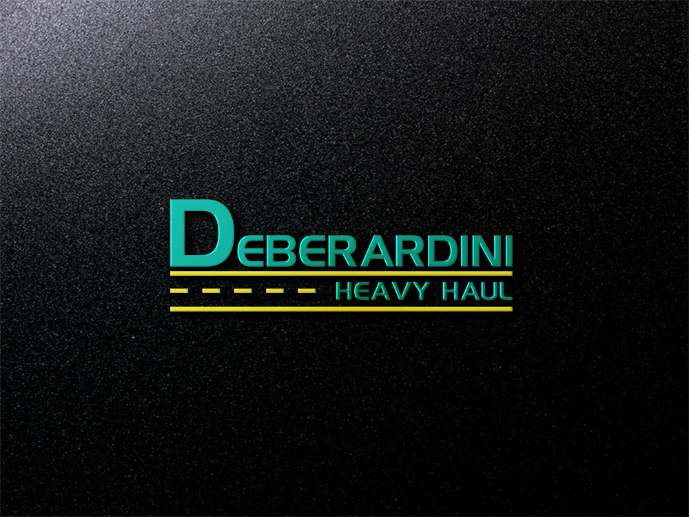 Logo Design by site for DEBERADINIS HEAVY HAUL | Design #11017028