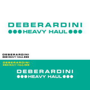 Logo Design by Vic for DEBERADINIS HEAVY HAUL | Design: #11083425