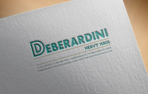 Logo Design by spring TM for DEBERADINIS HEAVY HAUL | Design: #10995118
