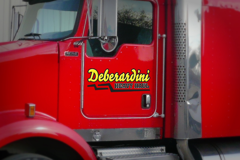 Logo Design by stealth_ferret for DEBERADINIS HEAVY HAUL | Design #11057081