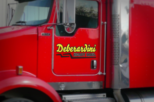 Logo Design by stealth_ferret for DEBERADINIS HEAVY HAUL | Design: #11057081