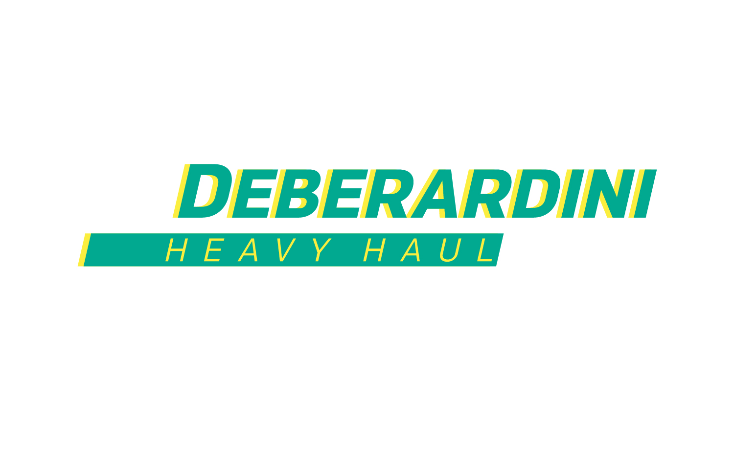 Logo Design by psuung for DEBERADINIS HEAVY HAUL | Design #11021947