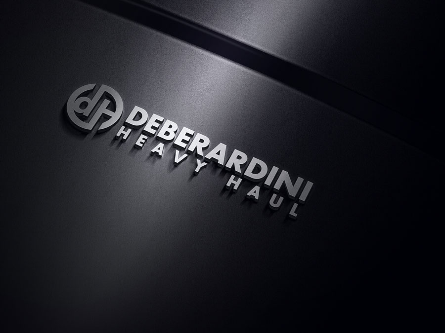 Logo Design by OWL for DEBERADINIS HEAVY HAUL | Design #10989597