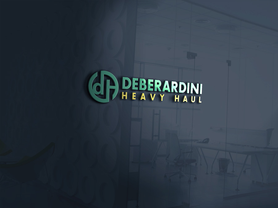 Logo Design by OWL for DEBERADINIS HEAVY HAUL | Design #10989598