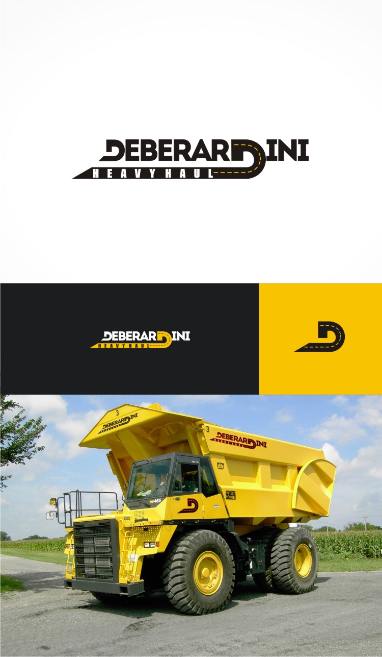 Logo Design by gray mind for DEBERADINIS HEAVY HAUL | Design #11069097