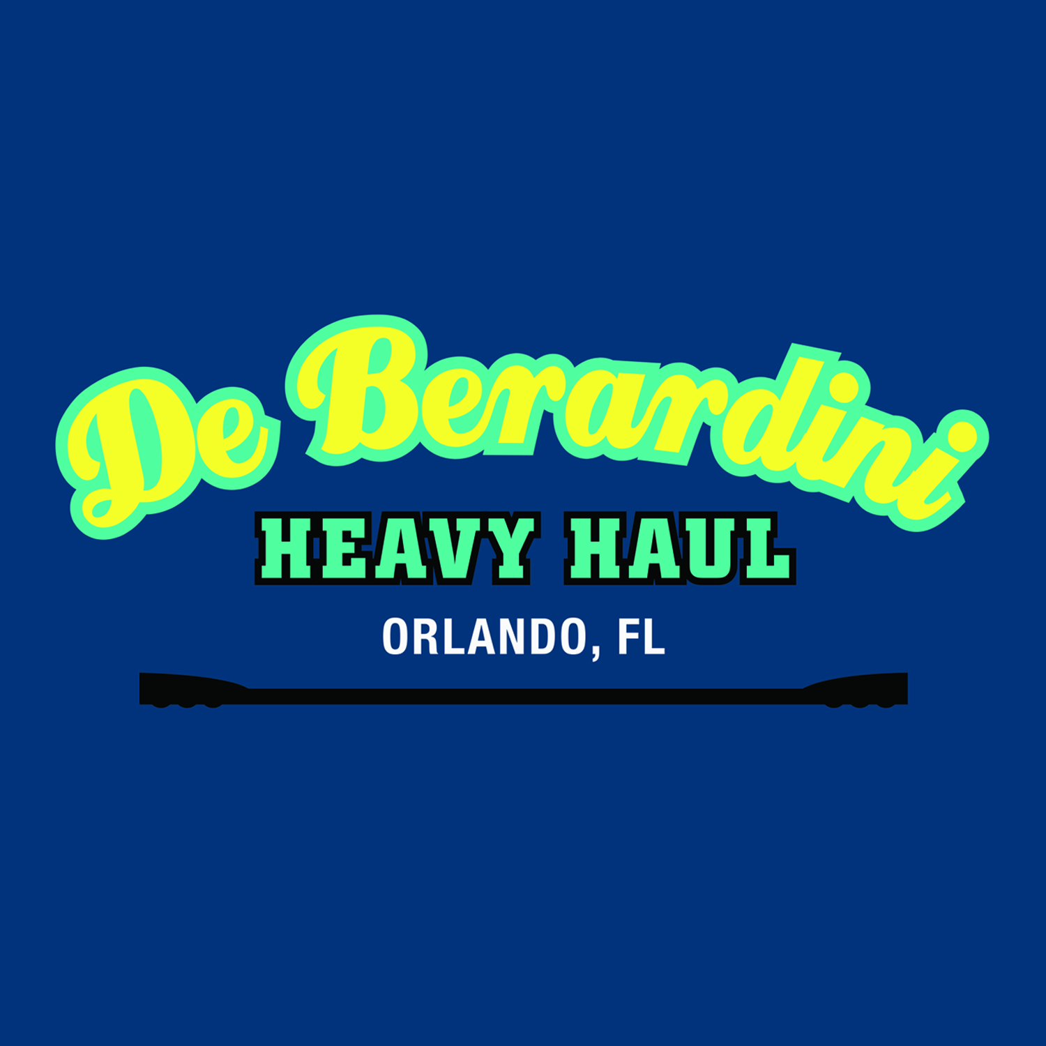 Logo Design by Taiki Design for DEBERADINIS HEAVY HAUL | Design #11035447