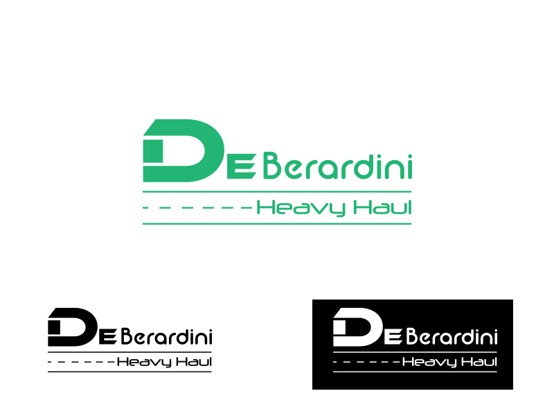 Logo Design by GM Designer for DEBERADINIS HEAVY HAUL | Design #11068921