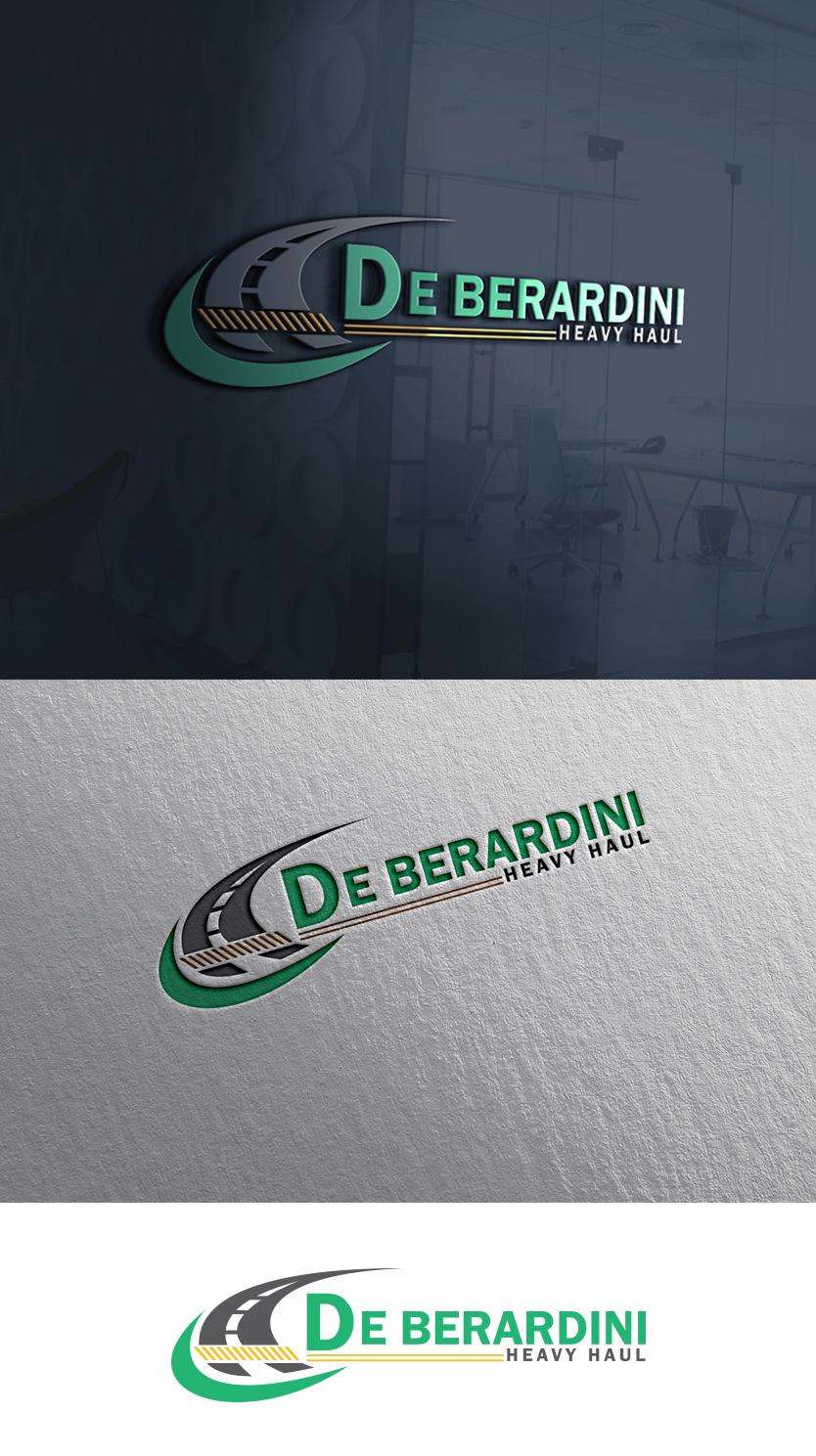 Logo Design by GM Designer for DEBERADINIS HEAVY HAUL | Design #11090486