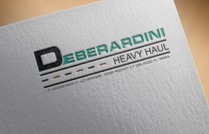 Logo Design by uzzaman for DEBERADINIS HEAVY HAUL | Design: #10989940