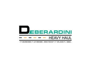 Logo Design by uzzaman for DEBERADINIS HEAVY HAUL | Design: #10989941