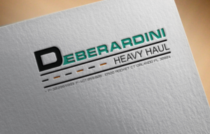 Logo Design by uzzaman for DEBERADINIS HEAVY HAUL | Design: #10989943