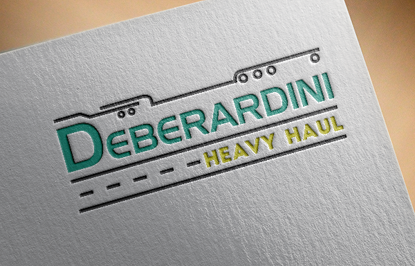 Logo Design by Apple™ for DEBERADINIS HEAVY HAUL | Design #11070640