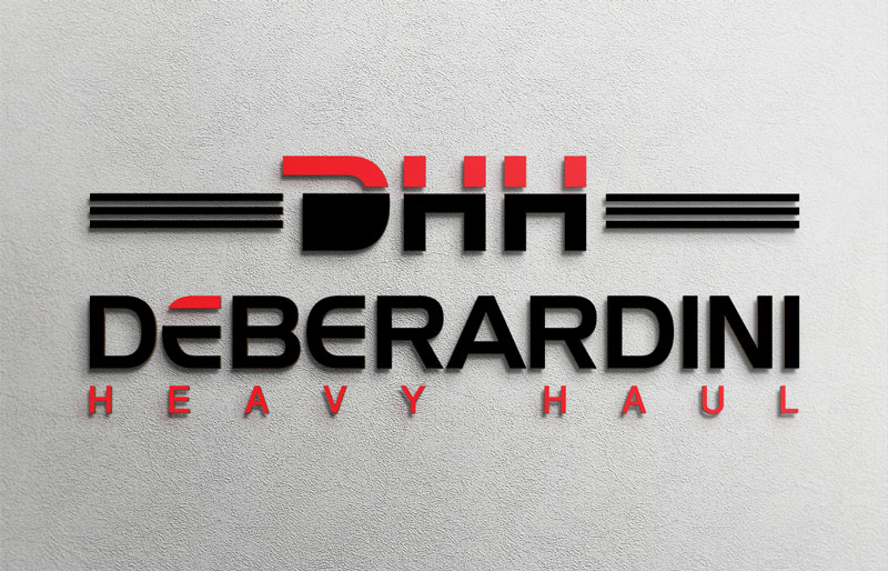 Logo-Design von D.C. SOLUTION. für DEBERADINIS HEAVY HAUL | Design #11091112