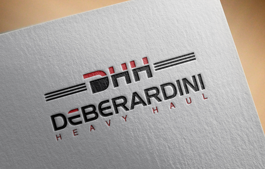 Logo Design by D.C. SOLUTION. for DEBERADINIS HEAVY HAUL | Design #11091113