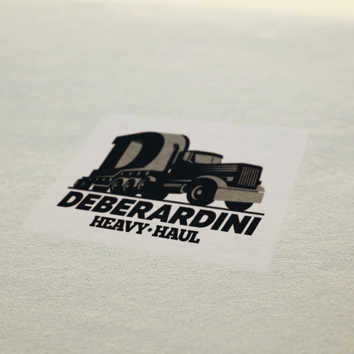 Design de Logo par 41ex pour DEBERADINIS HEAVY HAUL | Design #11027732
