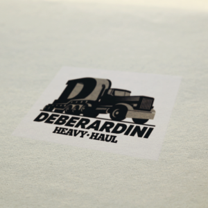Logo Design by 41ex for DEBERADINIS HEAVY HAUL | Design: #11027732