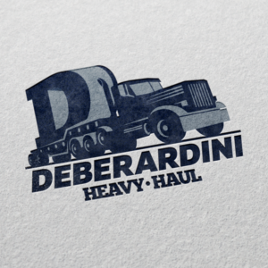 Logo Design by 41ex for DEBERADINIS HEAVY HAUL | Design: #11027734