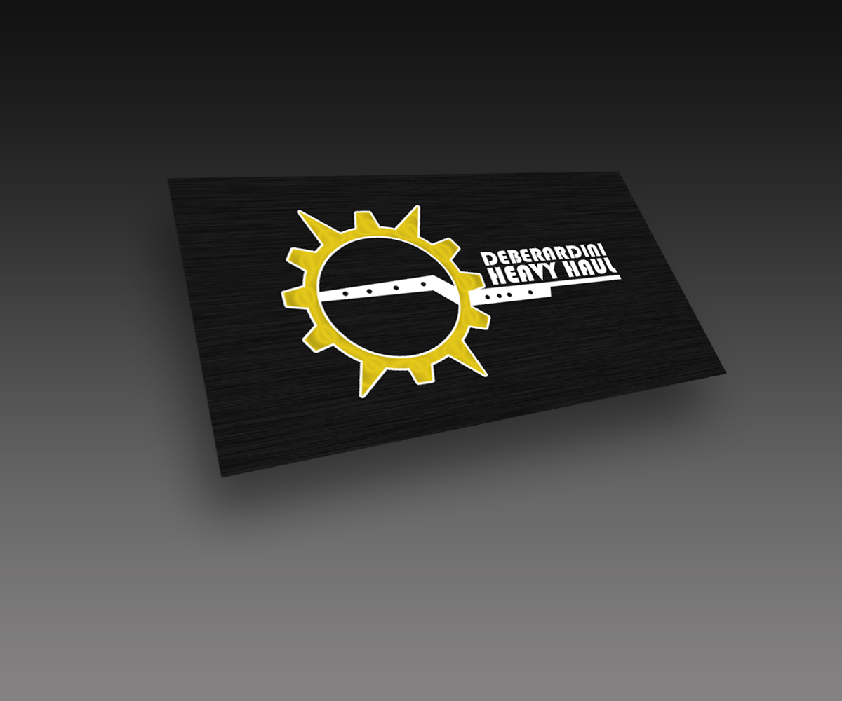 Logo Design by Kyeong for DEBERADINIS HEAVY HAUL | Design #11044733
