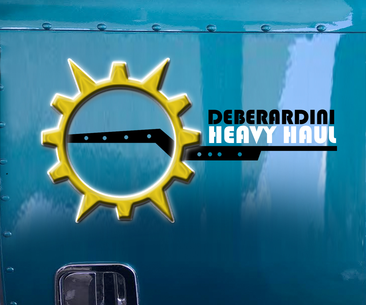 Logo Design by Kyeong for DEBERADINIS HEAVY HAUL | Design #11044734