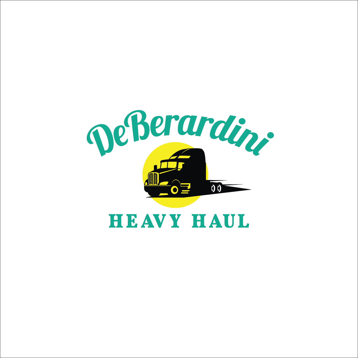 Logo-Design von gauravgraphy für DEBERADINIS HEAVY HAUL | Design #11087087