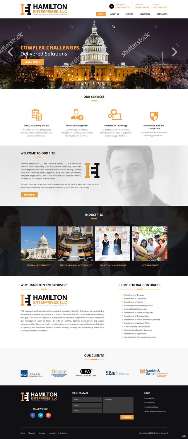 Web Design by pb for this project | Design #11008083