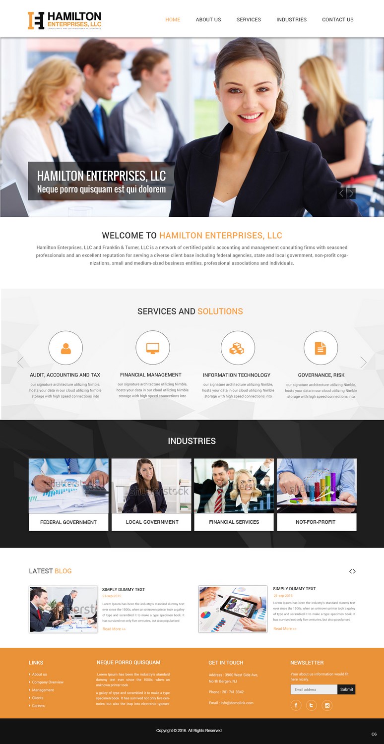 Web Design by pb for this project | Design #11008089
