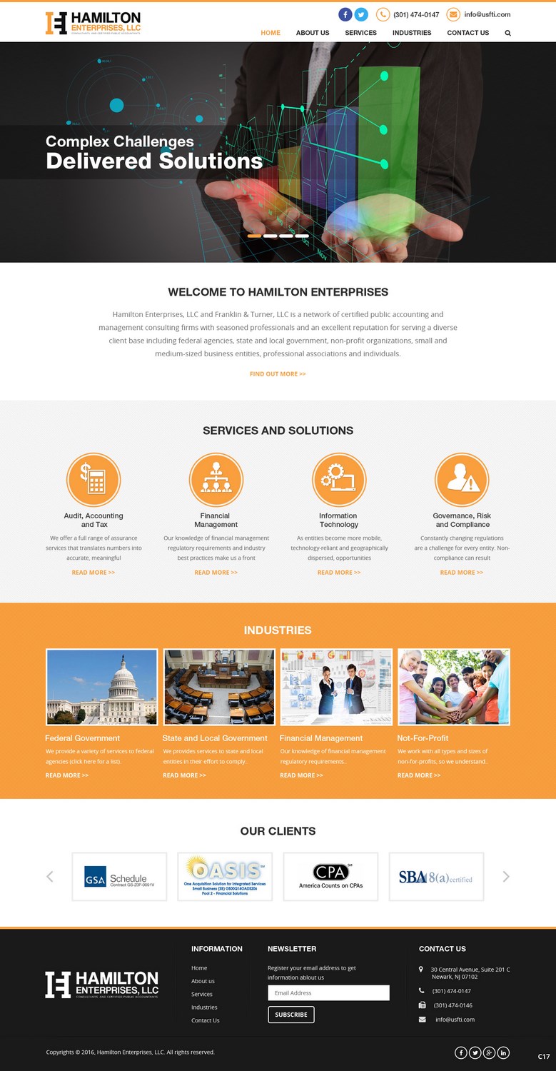 Web Design by pb for this project | Design #11033154