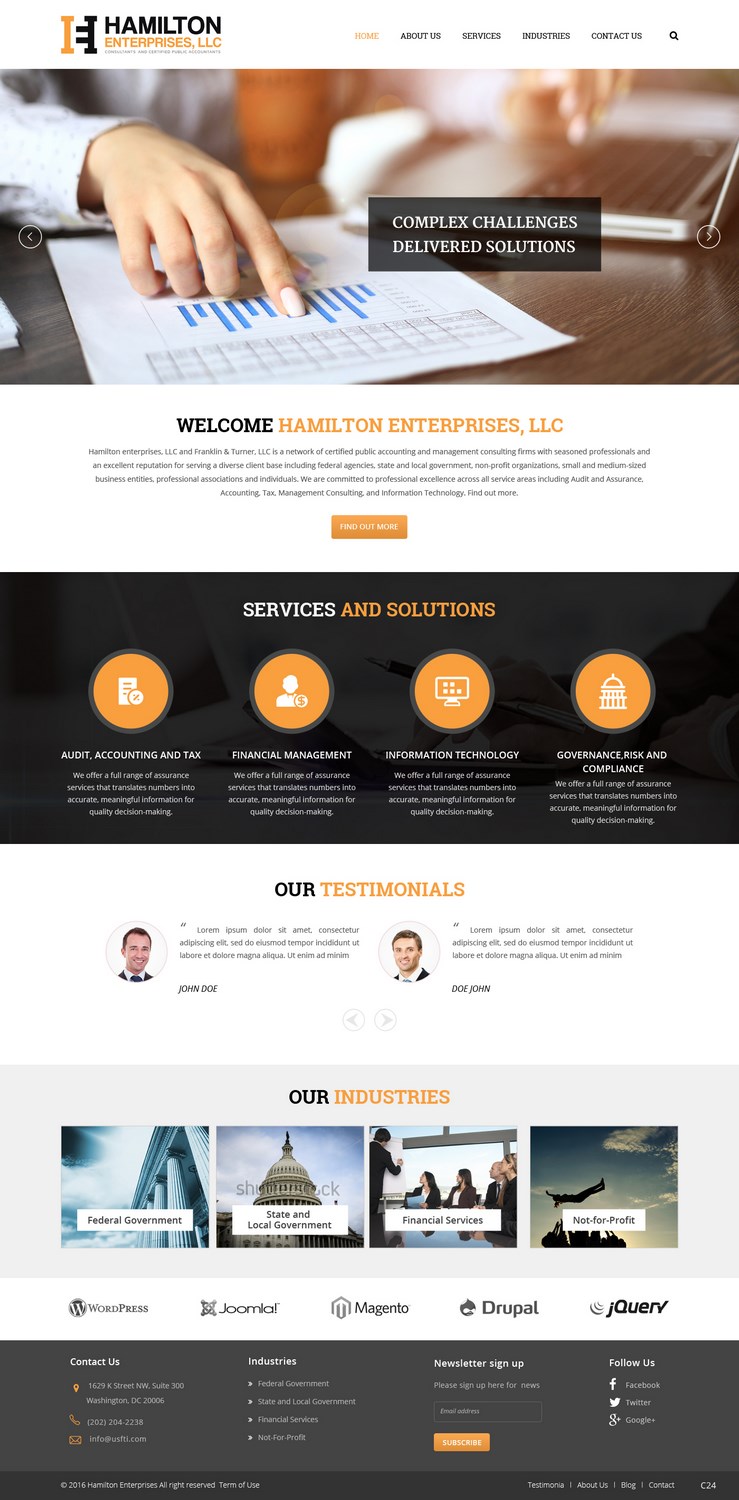 Web Design by pb for this project | Design #11033161