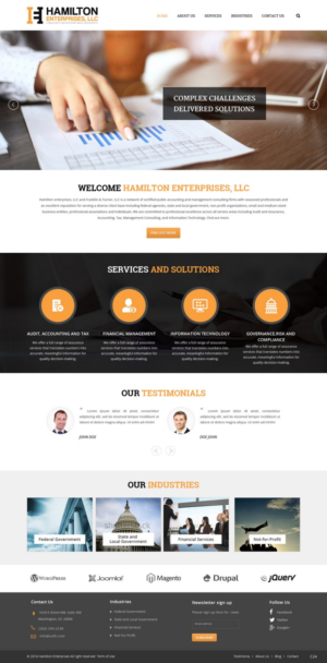 Web Design by pb for this project | Design: #11033161