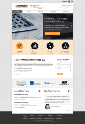 Web Design by Sbss for this project | Design: #11006410
