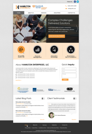 Web Design by Sbss for this project | Design: #11006413