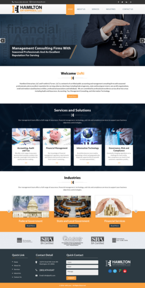 Web Design by Sbss for this project | Design: #11008666