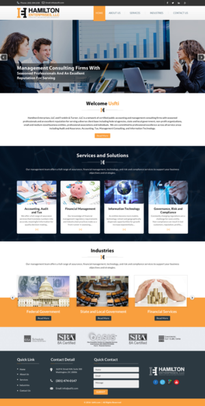 Web Design by Sbss for this project | Design: #11008667