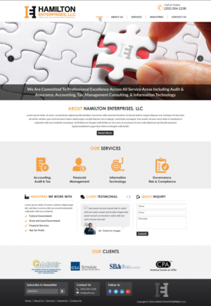 Web Design by Sbss for this project | Design: #11009486