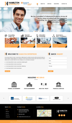 Web Design by Sbss for this project | Design: #11009488