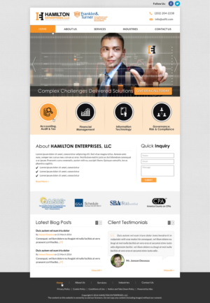 Web Design by Sbss for this project | Design: #11009489