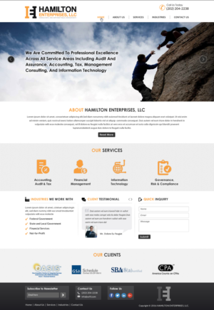 Web Design by Sbss for this project | Design: #11009490