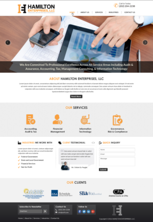 Web Design by Sbss for this project | Design: #11009525