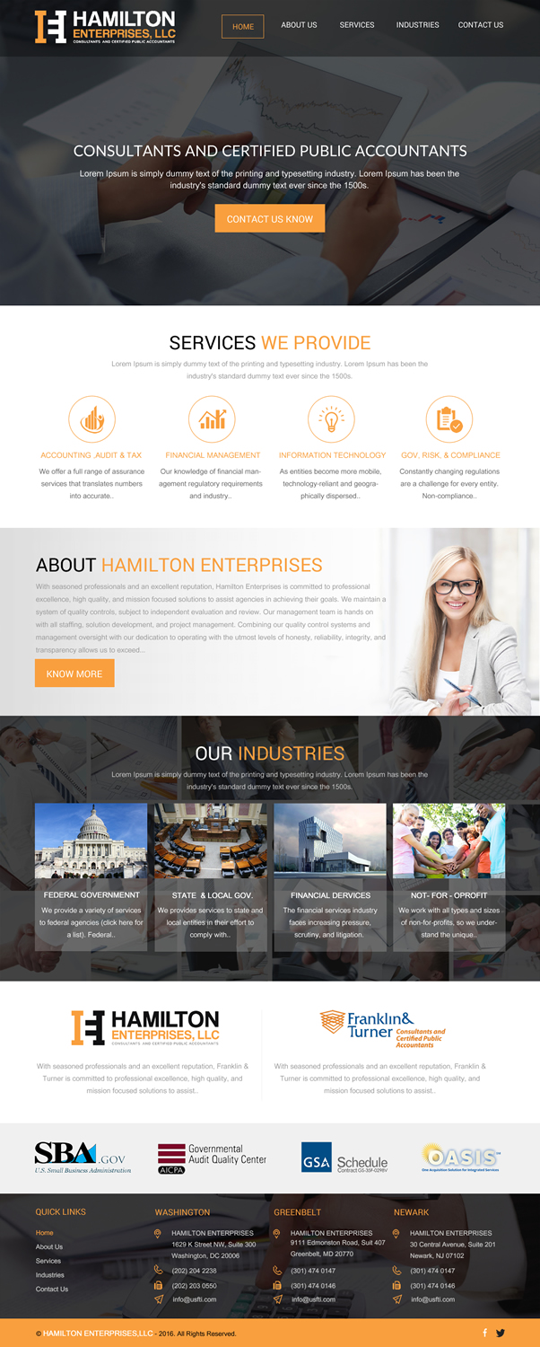 Web Design by rightway for this project | Design #11009410