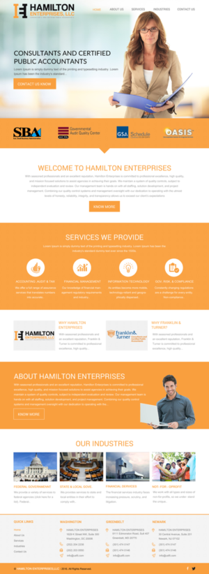 Web Design by rightway for this project | Design: #11009413