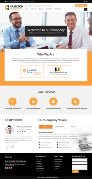 Web Design by Xclusive Designers for this project | Design: #10993791